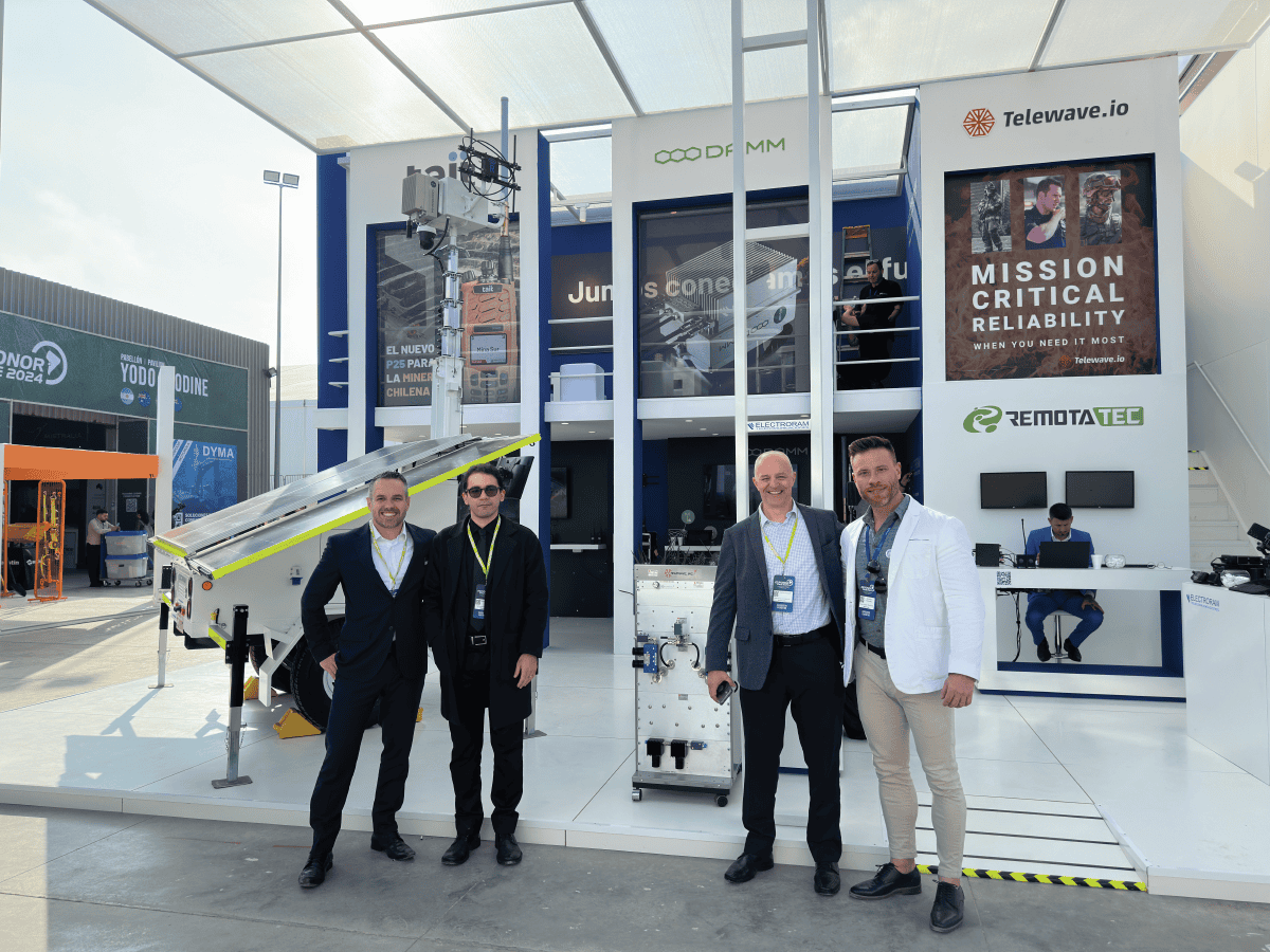 Telewave exhibiting at Exponor