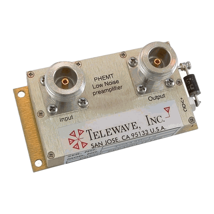 Inline PHEMT Preamplifiers